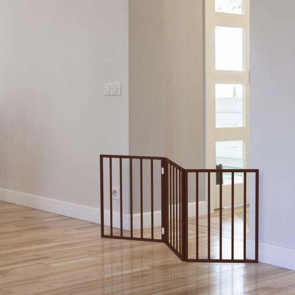 3 Panel Indoor Foldable Dog Fence - Image 2