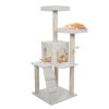 Cat Tree 6 feet tall white cat tower