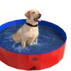 Red dog pool for large dogs