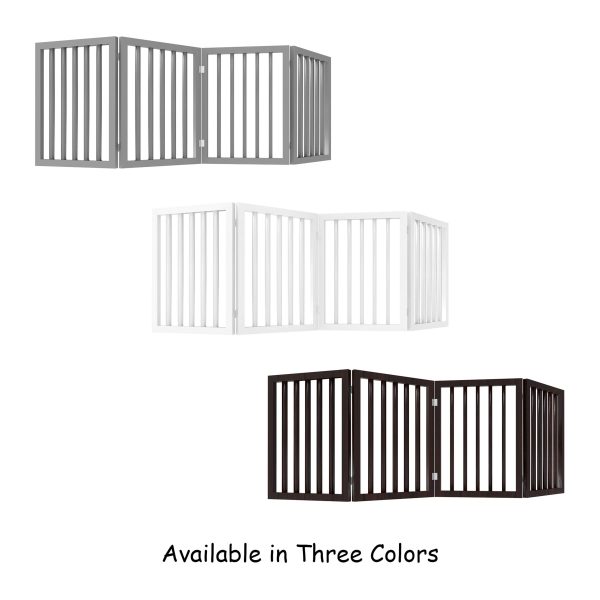 4 Panel Indoor Foldable Dog Fence - Image 2