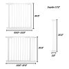 White walk-through pet door - Image 2